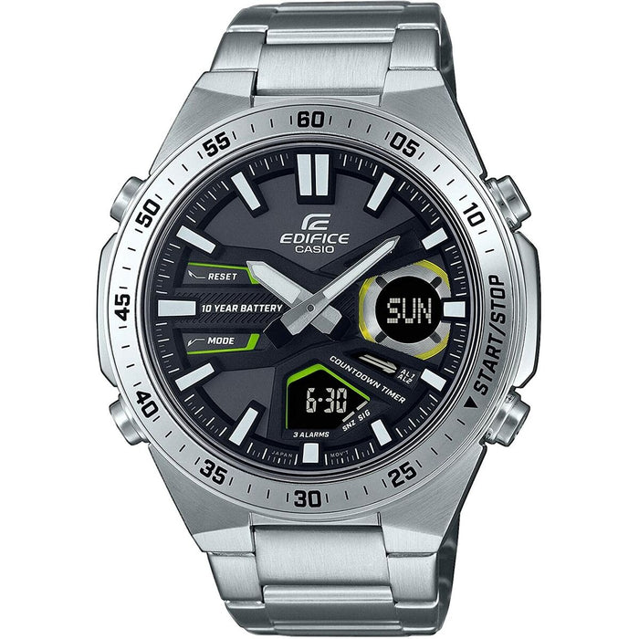 Ceas Bărbați Casio EFV-C110D-1A3VEF Negru Argintiu
