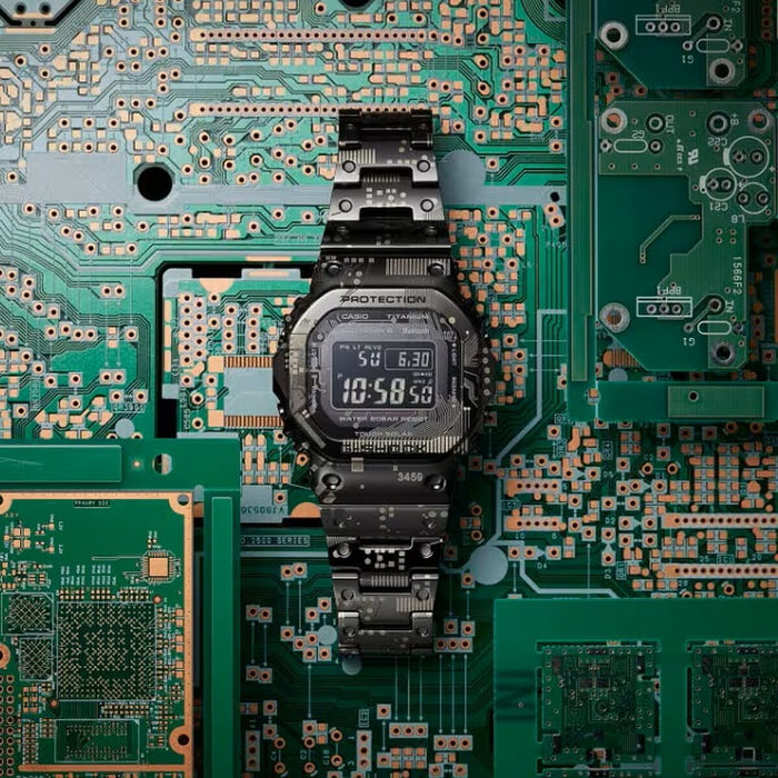Ceas Bărbați Casio G-Shock THE ORIGIN - CIRCUIT CAMO SERIE FULL METAL (Ø 43 mm)