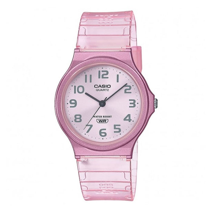 Ceas Unisex Casio POP TRANSLUCID Roz (Ø 35 mm)