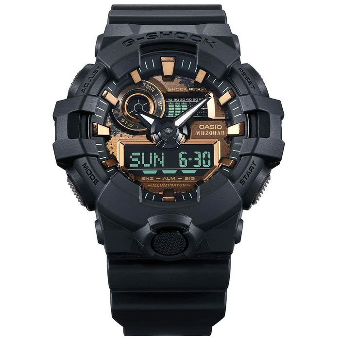 Ceas Bărbați Casio G-Shock CLASSIC BLACK & RUST (Ø 53 mm)