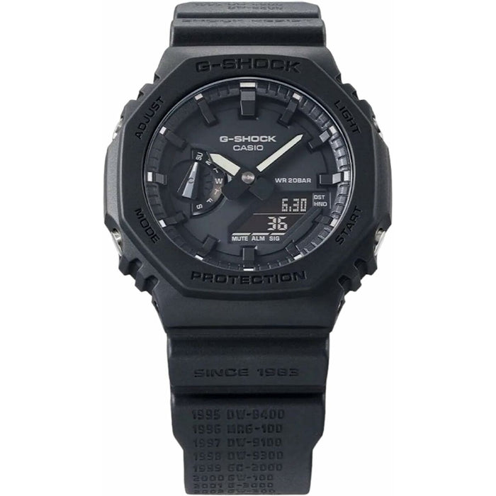 Ceas Bărbați Casio G-Shock OAK - REMASTER BLACK SERIE 40TH ANNIVERSARY BY  ERIC HAZE (Ø 45 mm)