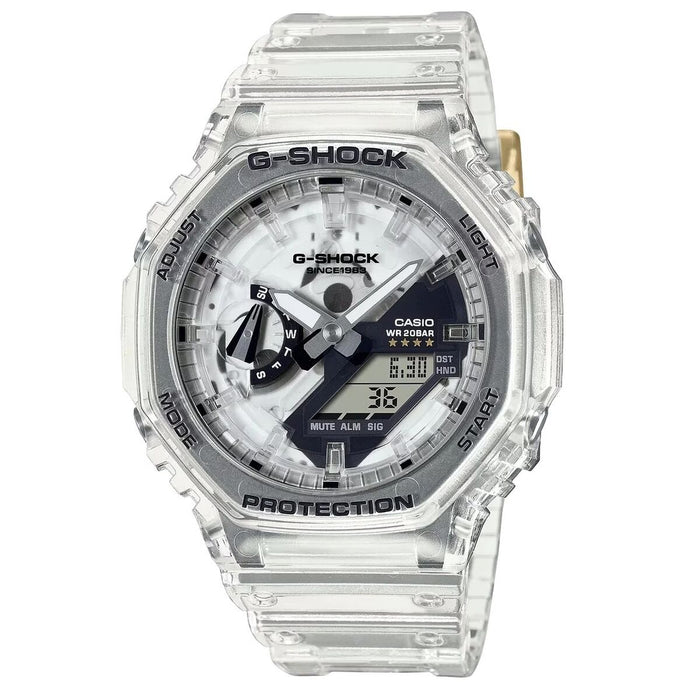 Ceas Bărbați Casio G-Shock OAK CLEAR REMIX SERIE - 40 Gri (Ø 45 mm)