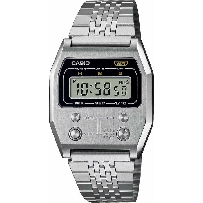 Ceas Bărbați Casio A1100D-1EF Gri Argintiu