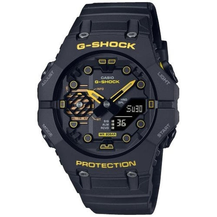 Ceas Bărbați Casio G-Shock OAK EVOLUTION - CAUTION YELLOW SERIE Negru (Ø 46 mm)