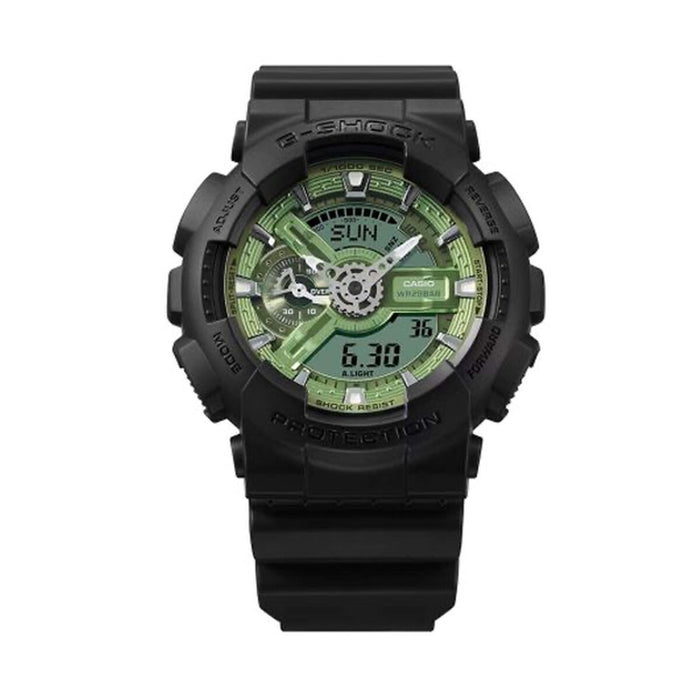 Ceas Bărbați Casio G-Shock GA-110CD-1A3ER Negru Verde