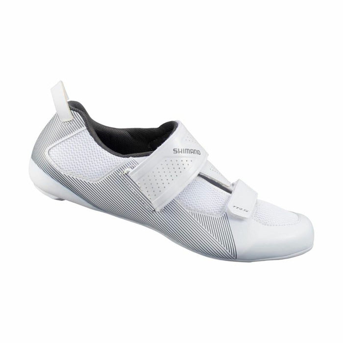 Adidași de ciclism Shimano Tri TR501 Alb/Gri Alb