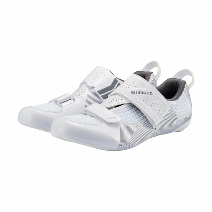 Adidași de ciclism Shimano Tri TR501 Alb/Gri Alb