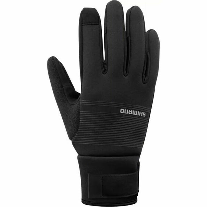 Mănuși de Ciclism Shimano Windbreak Thermal Negru