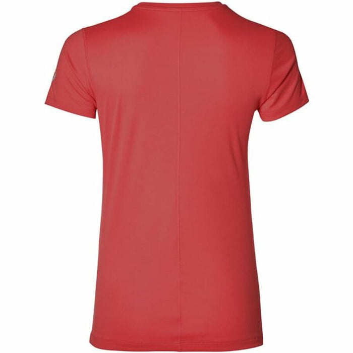 Tricou cu Mânecă Scurtă Femei Asics SS Graphic Roșu