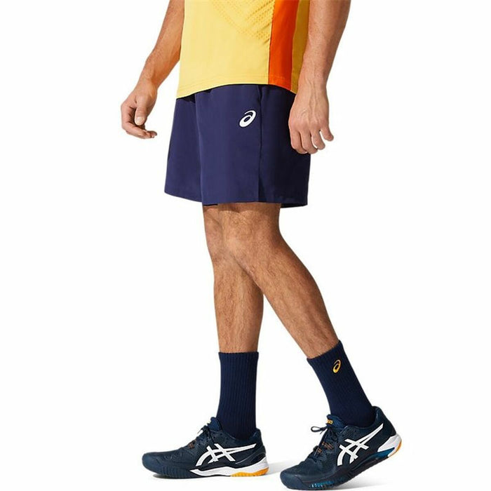 Pantaloni Scurți Sport pentru Bărbați Asics Court Albastru închis
