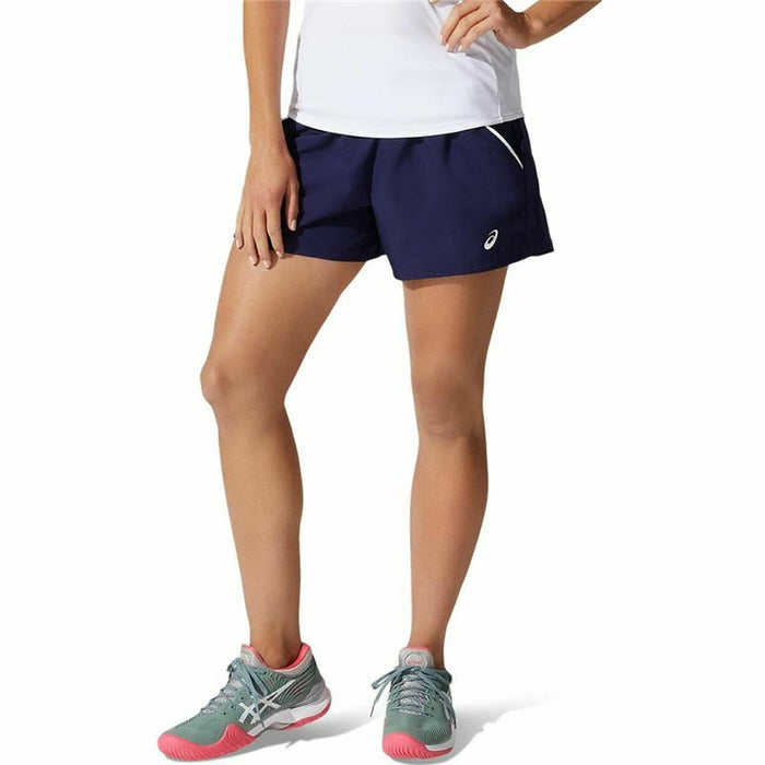 Pantaloni Scurți Sport pentru Damă Asics Court Albastru închis