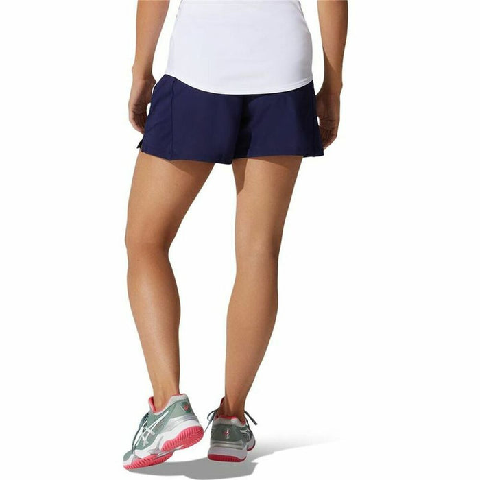 Pantaloni Scurți Sport pentru Damă Asics Court Albastru închis