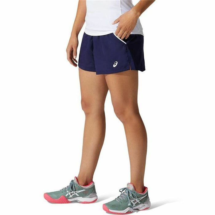 Pantaloni Scurți Sport pentru Damă Asics Court Albastru închis