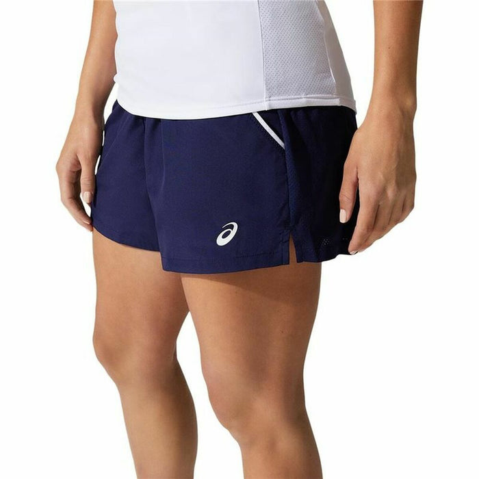 Pantaloni Scurți Sport pentru Damă Asics Court Albastru închis