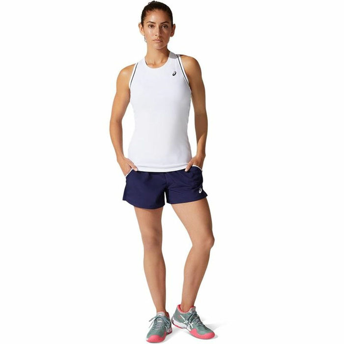 Pantaloni Scurți Sport pentru Damă Asics Court Albastru închis
