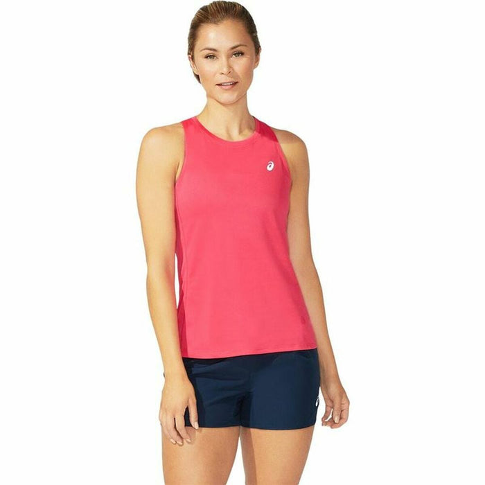 Tricou cu Mânecă Scurtă Femei Asics Core Tank Roz