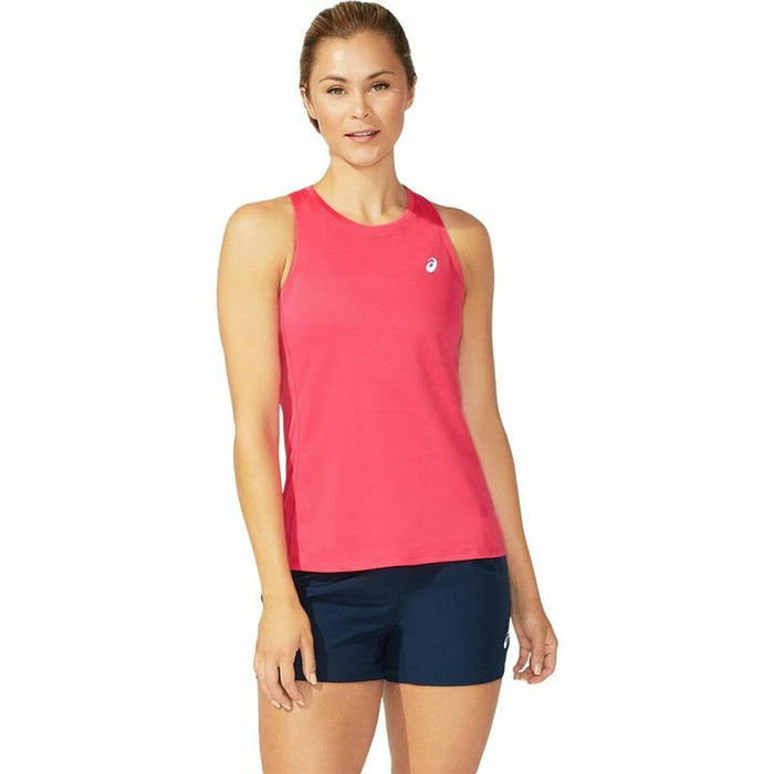 Tricou cu Mânecă Scurtă Femei Asics Core Tank Roz