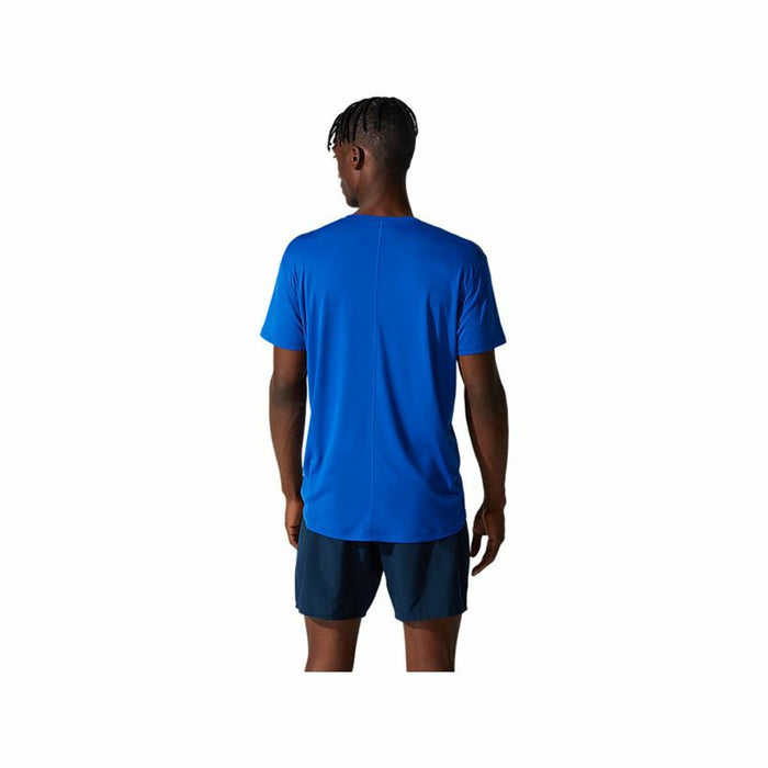 Tricou cu Mânecă Scurtă Bărbați Asics Core Albastru
