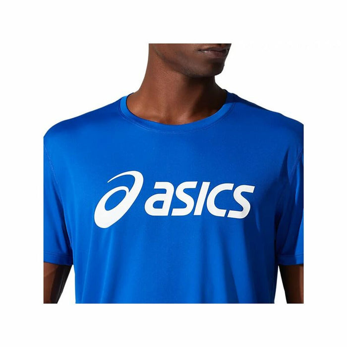 Tricou cu Mânecă Scurtă Bărbați Asics Core Albastru