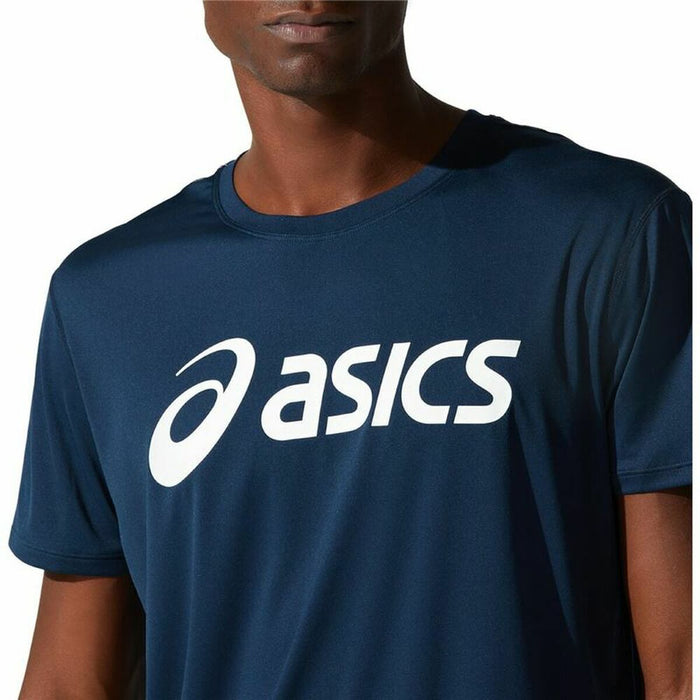 Tricou cu Mânecă Scurtă Bărbați Asics Core Bleumarin