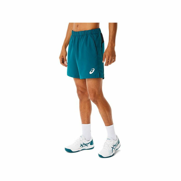 Pantaloni Scurți Sport pentru Bărbați Asics Match 7IN Cyan
