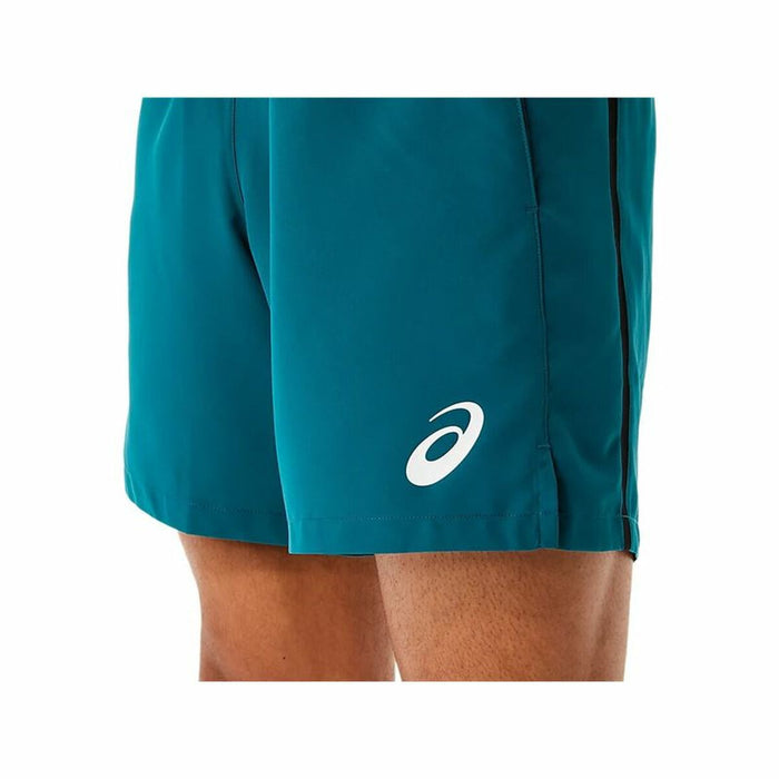 Pantaloni Scurți Sport pentru Bărbați Asics Match 7IN Cyan