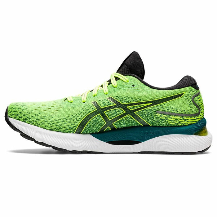 Încălțăminte de Running pentru Adulți Asics Gel-Nimbus 24 Verde lămâie