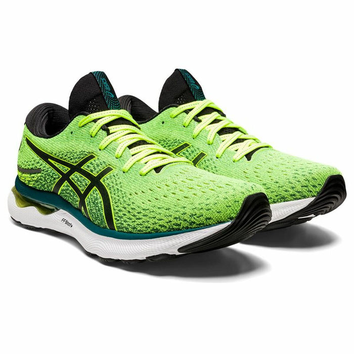Încălțăminte de Running pentru Adulți Asics Gel-Nimbus 24 Verde lămâie