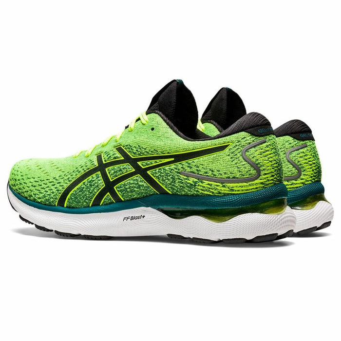 Încălțăminte de Running pentru Adulți Asics Gel-Nimbus 24 Verde lămâie
