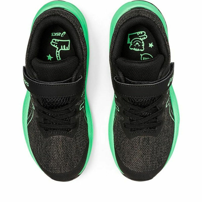 Încălțăminte de Running pentru Copii Asics GT-1000 11 Negru/Verde
