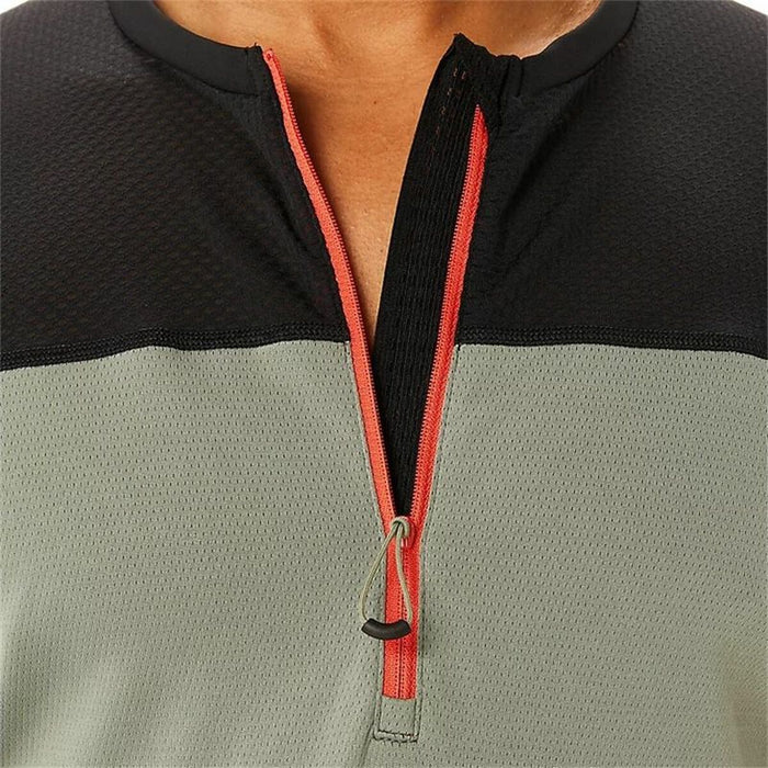 Tricou cu Mânecă Scurtă Bărbați Asics Fujitrail Top Verde