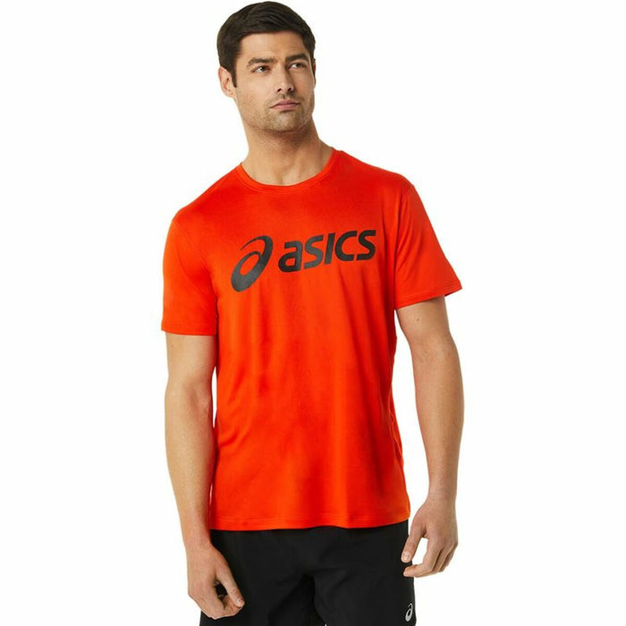 Tricou cu Mânecă Scurtă Bărbați Asics Core Portocaliu