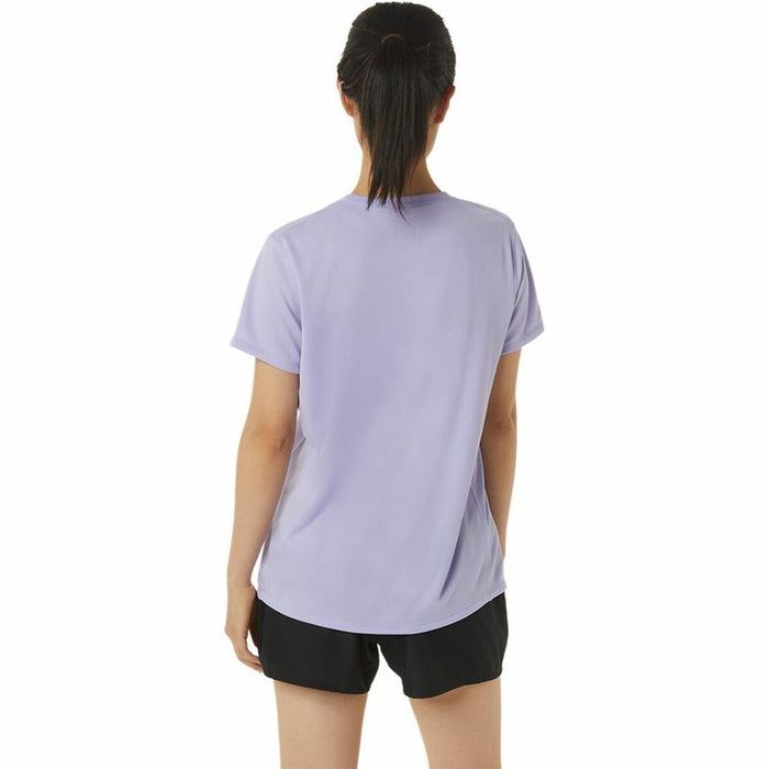 Tricou cu Mânecă Scurtă Femei Asics Core Liliachiu