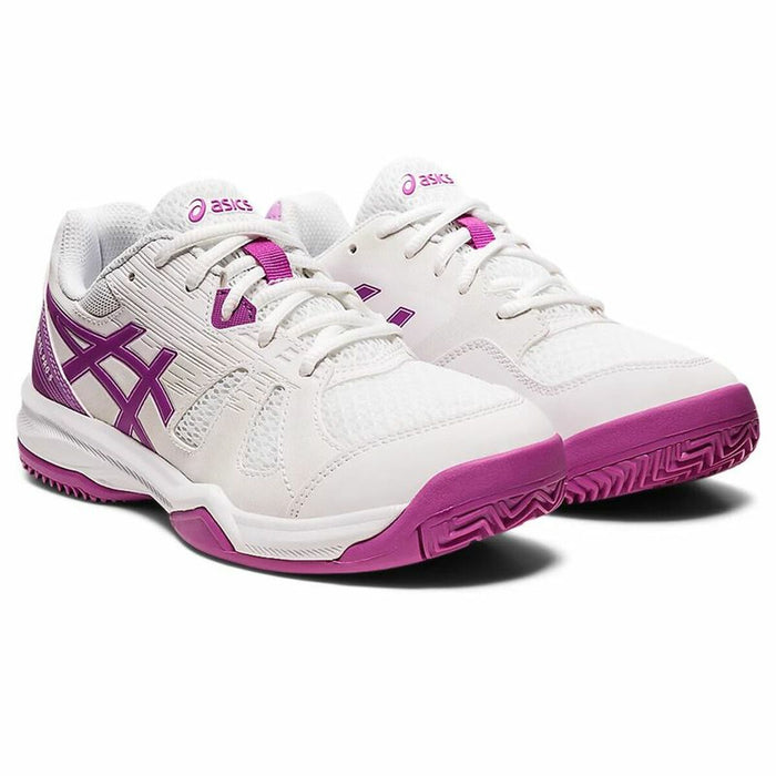 Adidași pentru Copii Asics Gel-Padel Pro 5 Roz Alb