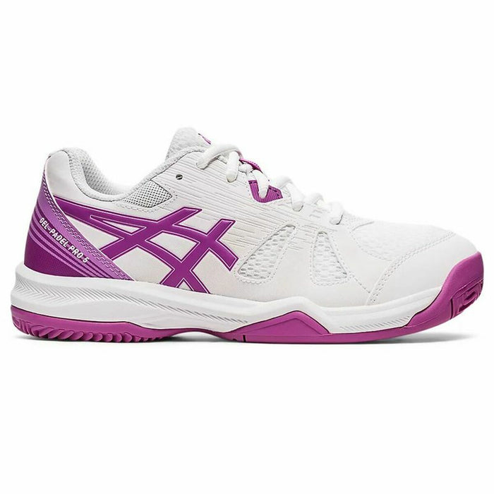 Adidași pentru Copii Asics Gel-Padel Pro 5 Roz Alb