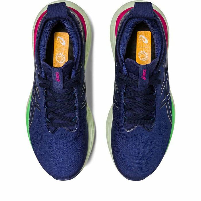 Încălțăminte de Running pentru Adulți Asics Gel-Nimbus 25 Femeie Bleumarin