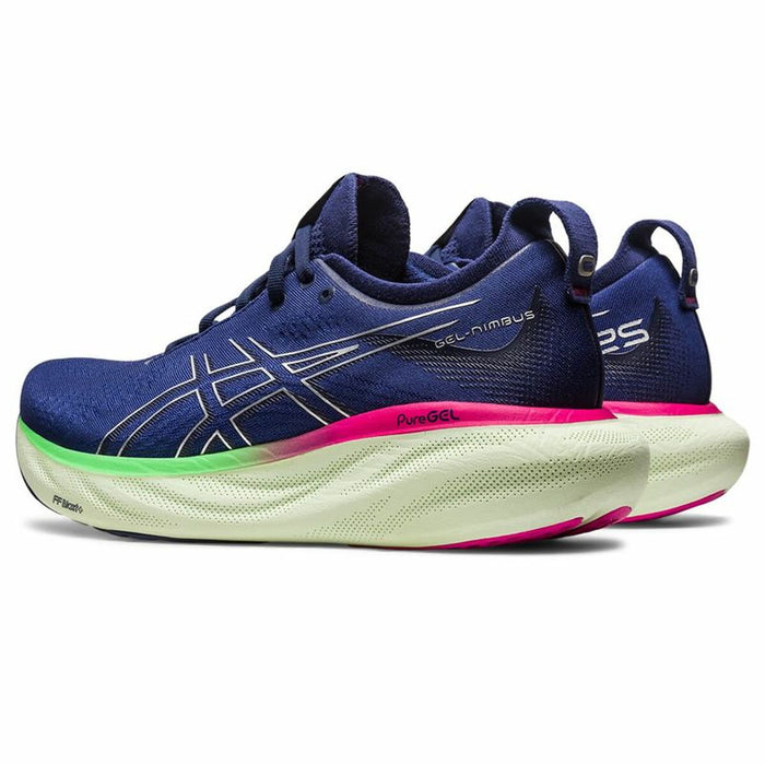 Încălțăminte de Running pentru Adulți Asics Gel-Nimbus 25 Femeie Bleumarin