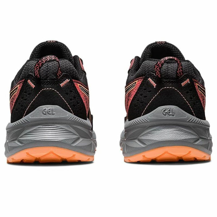 Pantofi sport pentru femei Asics Gel-Venture 9 Negru Portocaliu