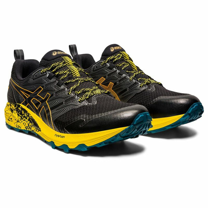 Încălțăminte de Running pentru Adulți Asics Gel-Trabuco Terra Negru Bărbați