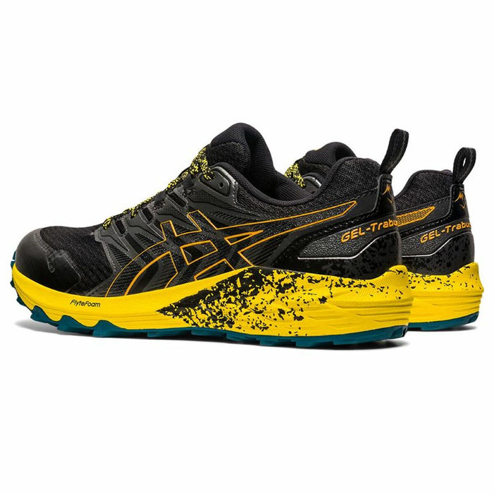 Încălțăminte de Running pentru Adulți Asics Gel-Trabuco Terra Negru Bărbați