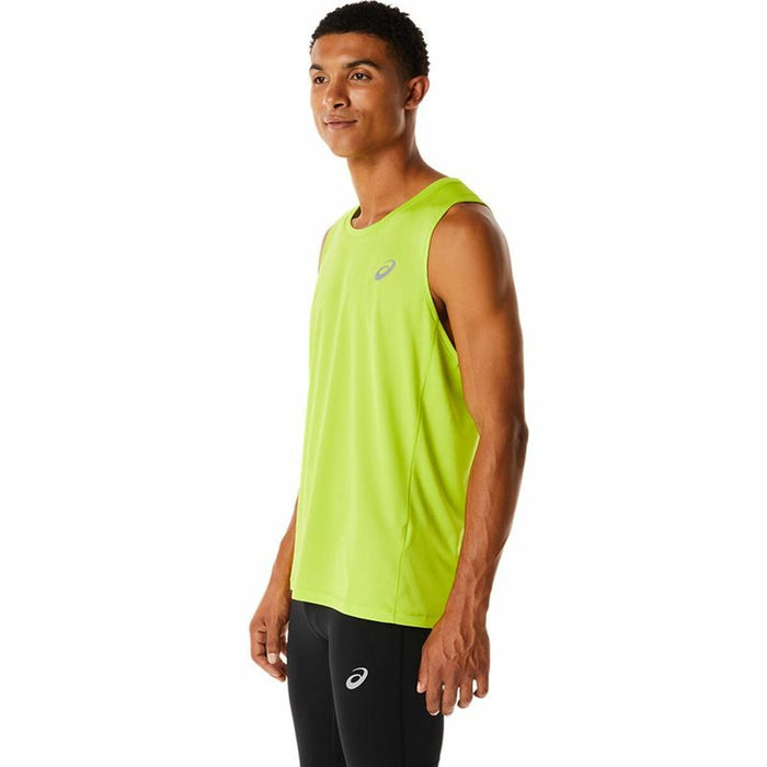 Tricou de Bărbați fără Mâneci Asics Core Singlet Galben