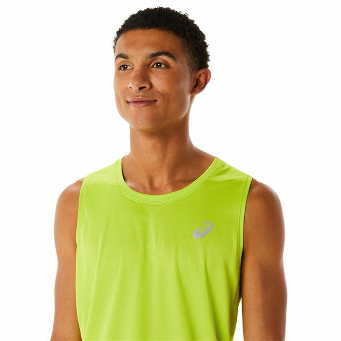 Tricou de Bărbați fără Mâneci Asics Core Singlet Galben