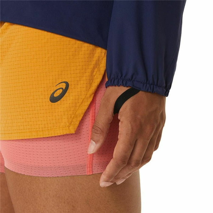 Jachetă Sport de Damă Asics Fujitrail WaterProof Albastru închis
