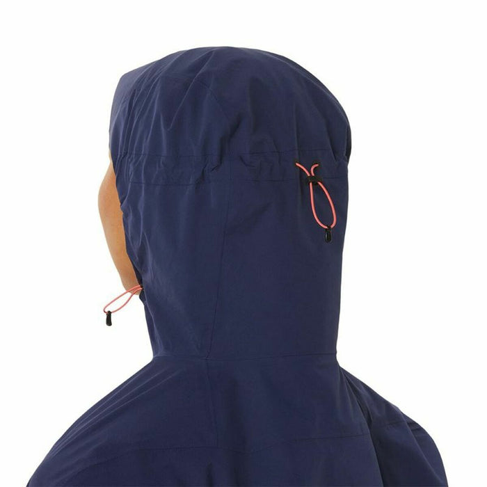 Jachetă Sport de Damă Asics Fujitrail WaterProof Albastru închis