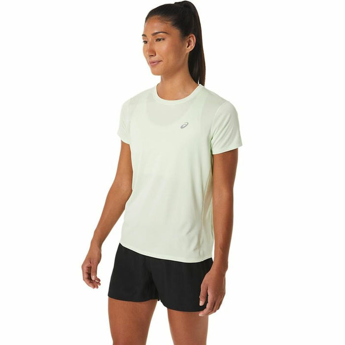 Tricou cu Mânecă Scurtă Femei Asics Core Acvamarin