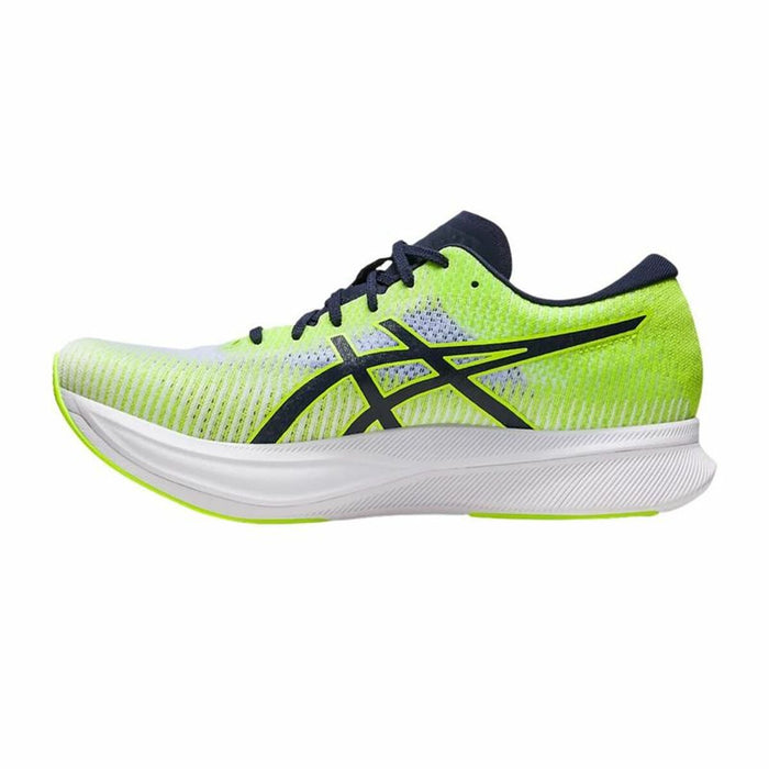 Încălțăminte de Running pentru Adulți Asics Magic Speed 2 Verde lămâie Bărbați
