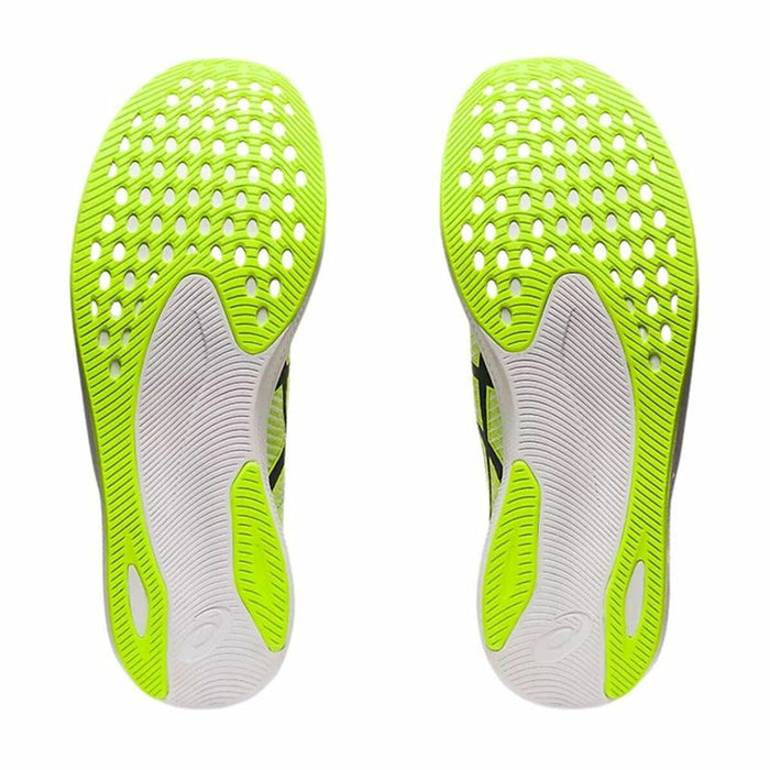 Încălțăminte de Running pentru Adulți Asics Magic Speed 2 Verde lămâie Bărbați