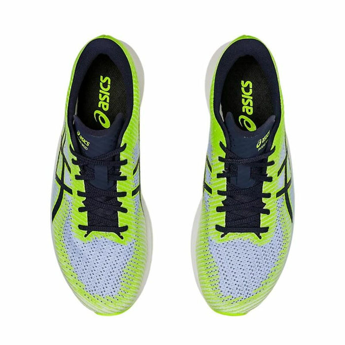Încălțăminte de Running pentru Adulți Asics Magic Speed 2 Verde lămâie Bărbați