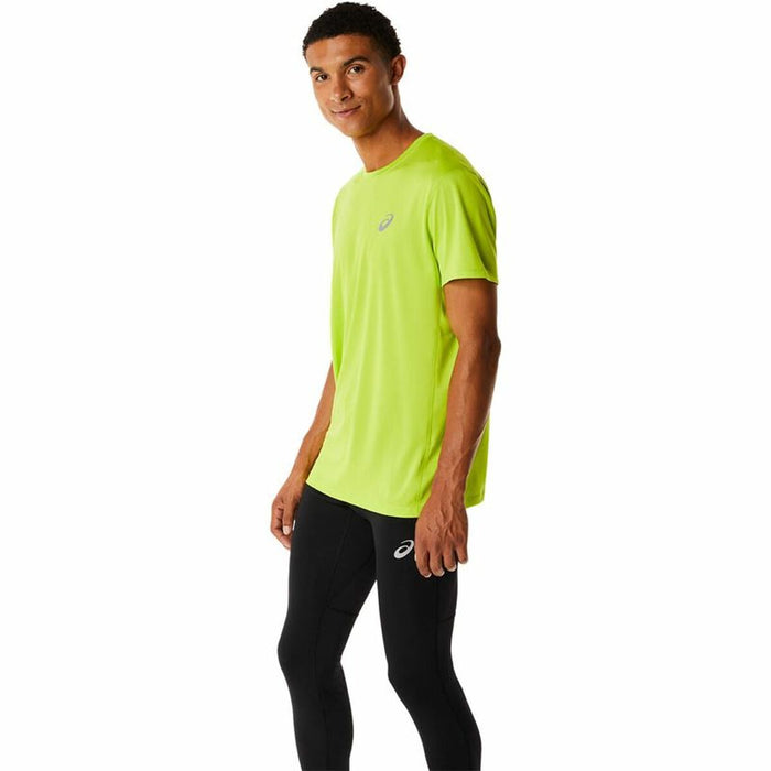 Tricou cu Mânecă Scurtă Bărbați Asics Core Galben