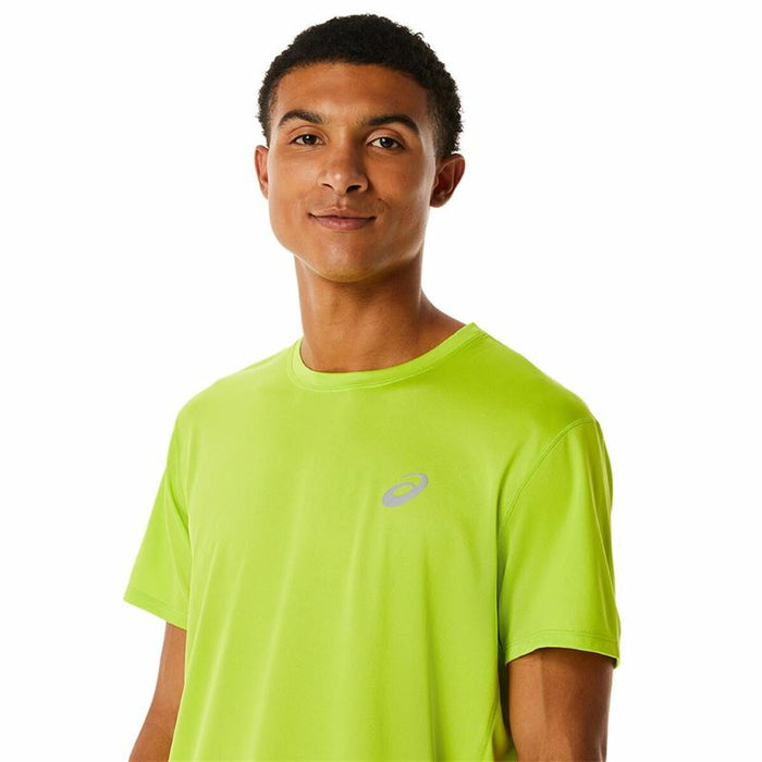 Tricou cu Mânecă Scurtă Bărbați Asics Core Galben